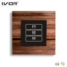 1 Gang Curtain Switch Wood Outline Frame (HR1000-WD-CT(AC1))